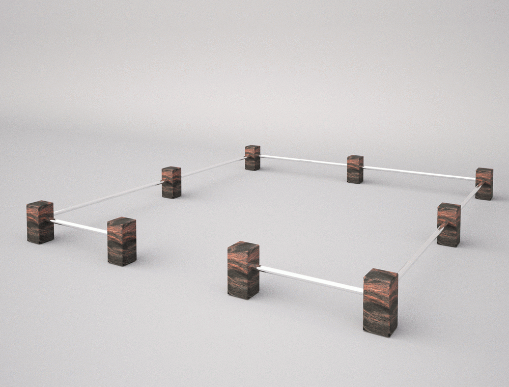 Гранитная ограда 15